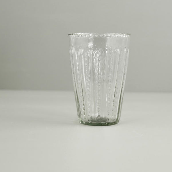 Ruffle Glass Tumbler