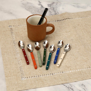 Sabre Bistrot Espresso Spoon / Shiny / Black