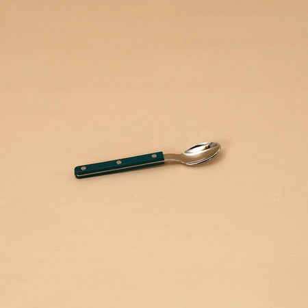 Sabre Bistrot Espresso Spoon / Shiny / Aquamarine