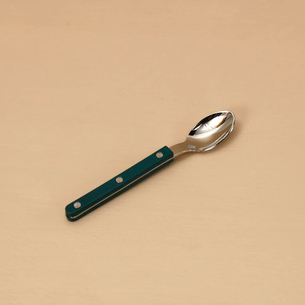 Sabre Bistrot Espresso Spoon / Shiny / Aquamarine