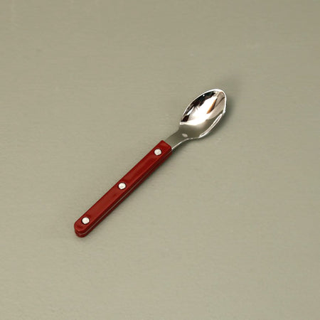 Sabre Bistrot Espresso Spoon / Shiny / Burgundy