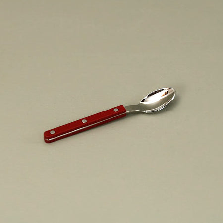Sabre Bistrot Espresso Spoon / Shiny / Burgundy