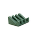 Silicone Slanted Soap Dish / Green