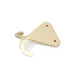 Scout Regalia Metal Double Prong Wall Hook / Anodized Brass