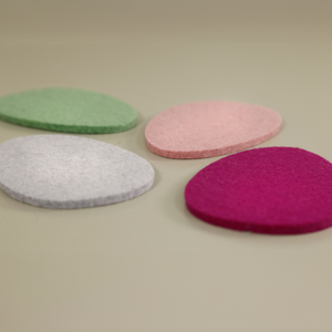 Graf Lantz Egg Coasters 4pc /  Meadow Mix