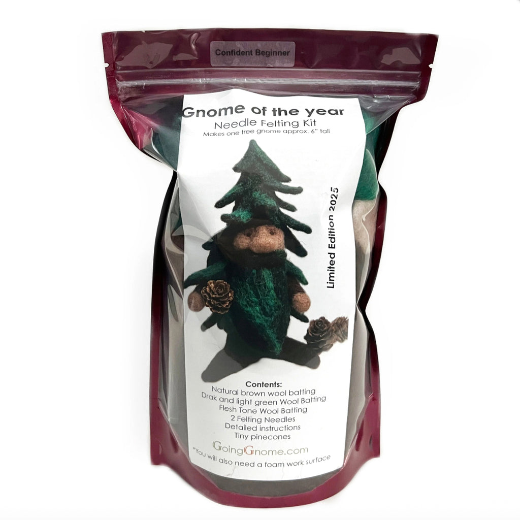 Needle Felting Kit / Gnome of the Year *Limited Edition*