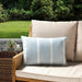 Outdoor Small Pillow / Sea Blue