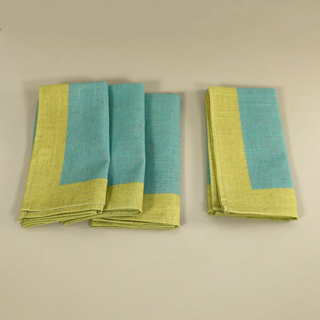 Sea Green Dinner Napkins / Set of 4