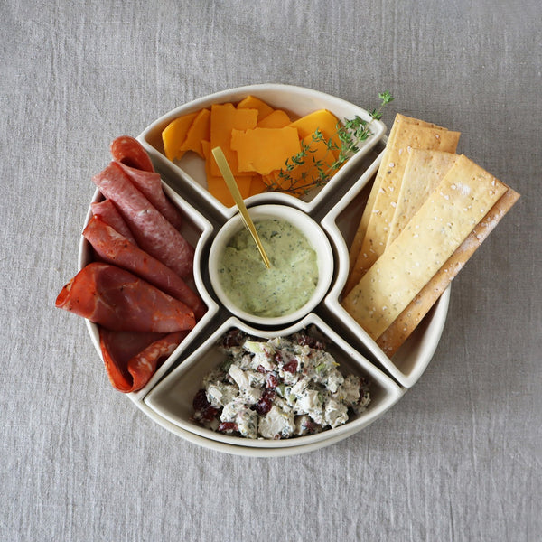 Sectioned Dip Platter