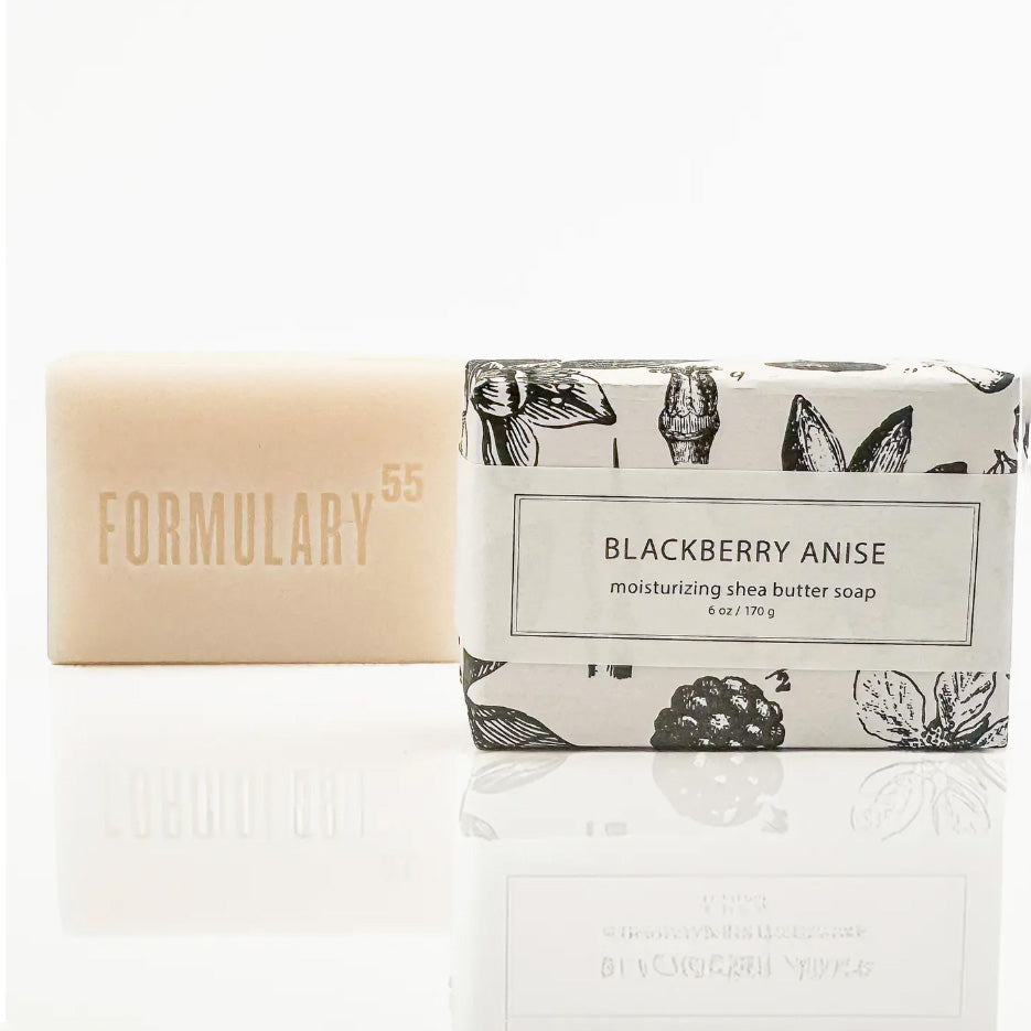 Shea Butter Soap Bar / Blackberry Anise