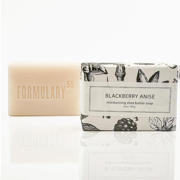Shea Butter Soap Bar / Blackberry Anise