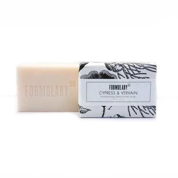 Shea Butter Soap Bar / Cypress & Vervain