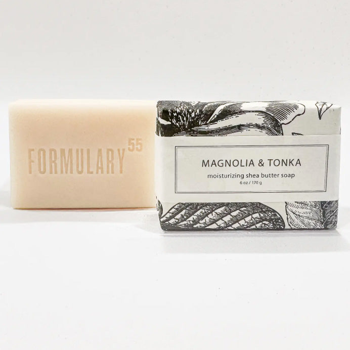 Shea Butter Soap Bar / Magnolia & Tonka