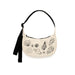 Baggu Small Crescent Bag / Embroidered Shells