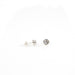 Sterling Silver Moonstone Studs