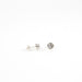 Sterling Silver Moonstone Studs
