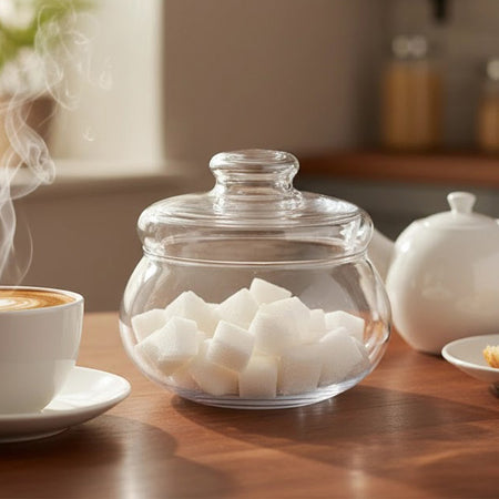 Simax Glass Sugar Bowl