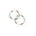 Beauty Hoop Earrings / Small / Turquoise