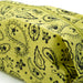 Baggu 3D Small Zip Pouch / Chartreuse Paisley
