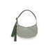 Baggu Small Crescent Bag / Sage Stripe