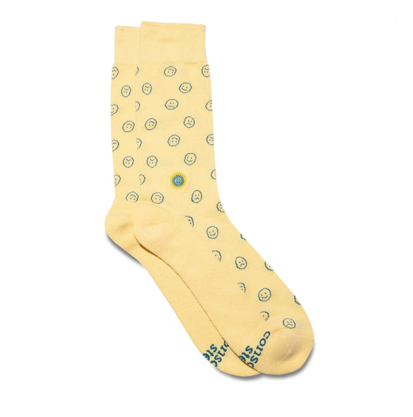 Socks That Support Mental Health / Smiley