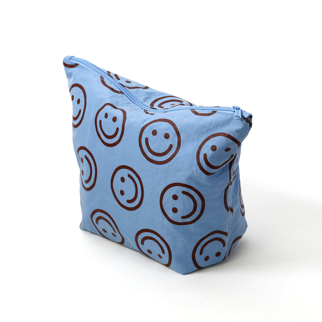 Baggu Large Go Pouch / Bright Happy Blue