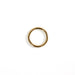Smooth Stacking Ring / Gold Plate