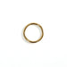 Smooth Stacking Ring / Gold Plate