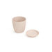 Virago Pot & Saucer / Soft Pink Lattice