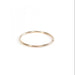 14K Solid Gold Thin Stacker Ring