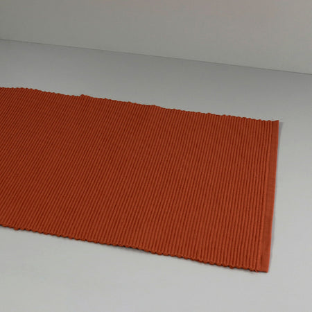 Cotton Spectrum Placemats / Rust