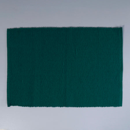 Cotton Spectrum Placemats / Spruce