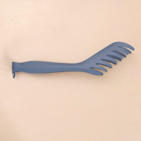 Stainless Steel Serving Tongs/ Blue