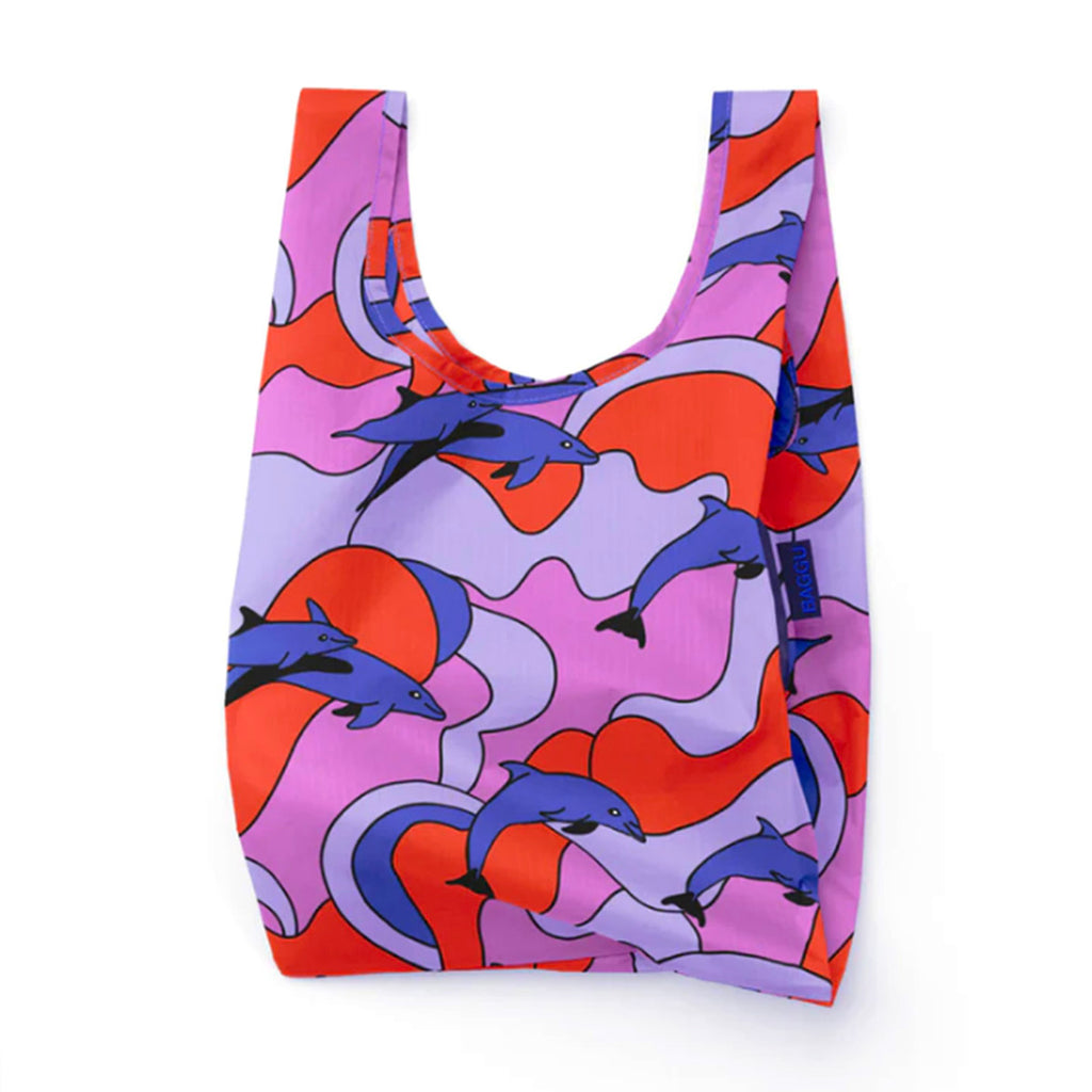 Baggu Standard Grocery Bag / Dolphins