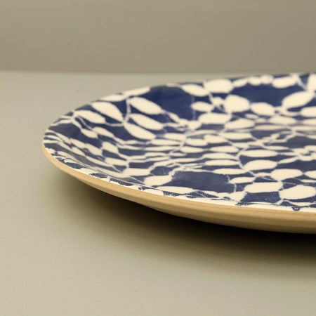 Terrafirma Statement Platter / Cobalt / Aspen
