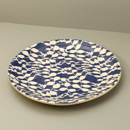 Terrafirma Statement Platter / Cobalt / Aspen
