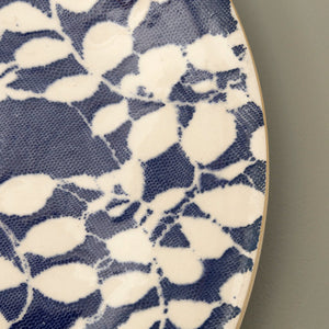 Terrafirma Statement Platter / Cobalt / Aspen