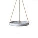 10" Recycled Plastic Hanging Plant Tray / Stone Gray