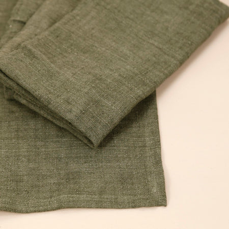 Stonewashed Linen Napkins 4pc / Sage