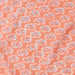 Block Print Cotton Scarf / Sunburst Coral