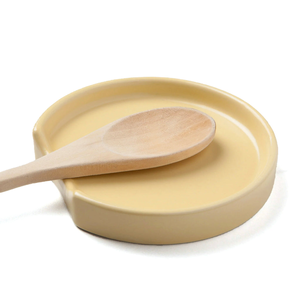 Stoneware Spoon Rest / Matte Sunrise Yellow