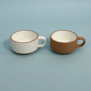 Supper Club Cappuccino Mug / White