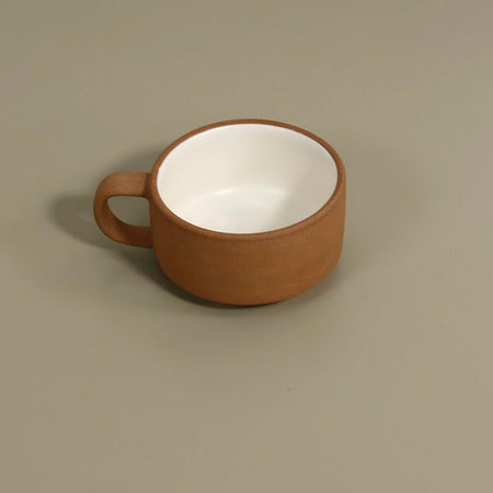 Supper Club Cappuccino Mug / White Naked