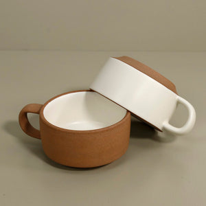 Supper Club Cappuccino Mug / White Naked