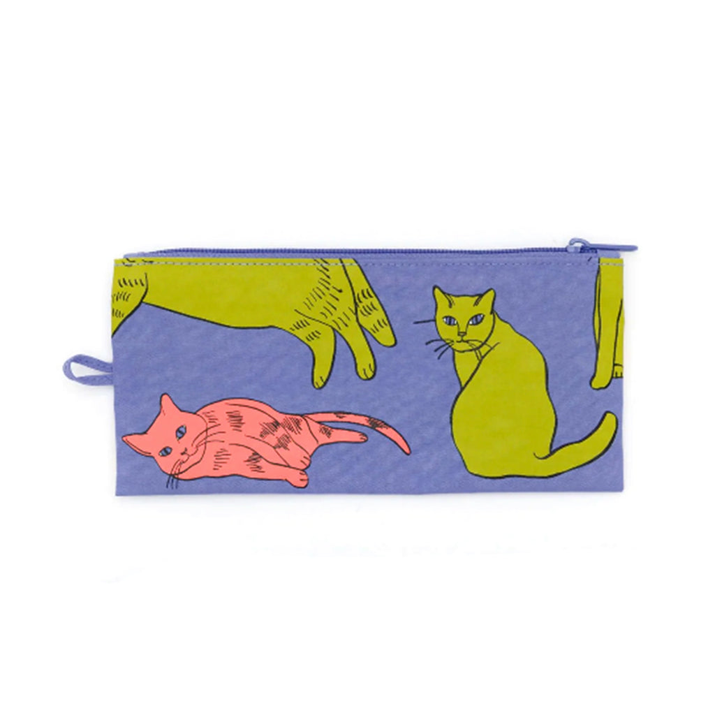 Baggu Flat Medium Zip Pouch / Table Cats