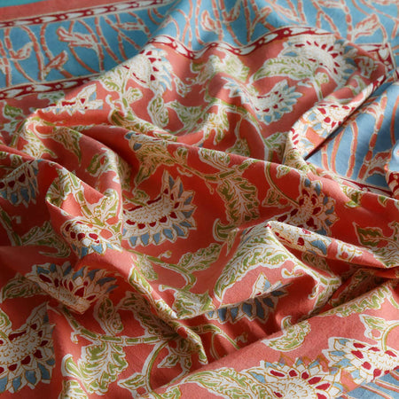Jenny Rose Block Print Tablecloth