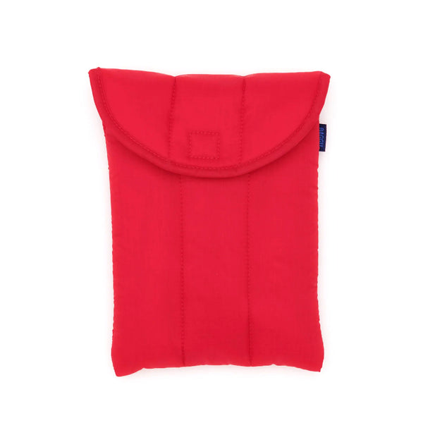 Baggu Puffy Tablet Sleeve 8" / Candy Apple Red