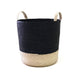 Makaua Palm Leaf Tambo Basket / Carbon