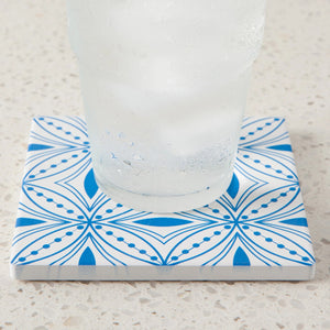 Tangier Soak up Ceramic Coaster Set (4pc)