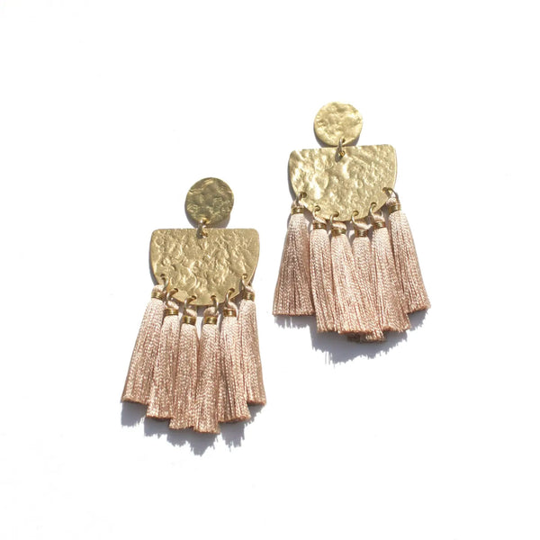 Tassle Earrings / Ginger